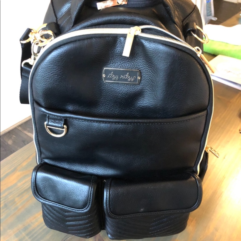 Itzy Ritzy Boss Backpack Diaper Bag- jet setter